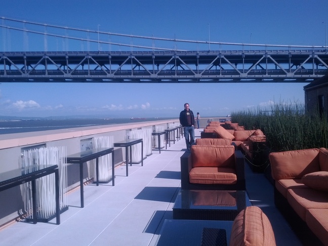 La terrasse du bureau de San Francisco