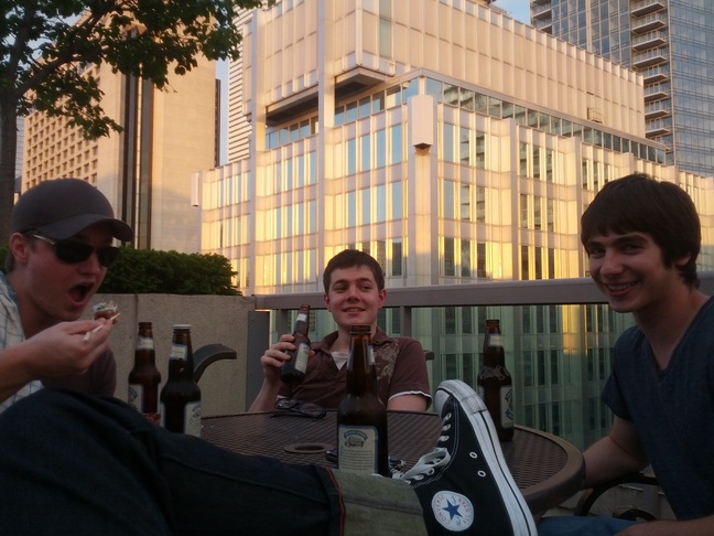 Rooftop party